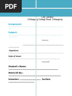 Download IIUC Cover Page All by arafat SN331684288 doc pdf