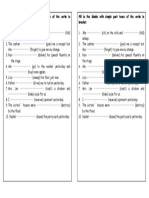 Simple Past Tense