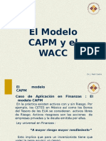 El modelo CAPM y el WACC en