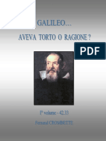 Galileo aveva torto o ragione?