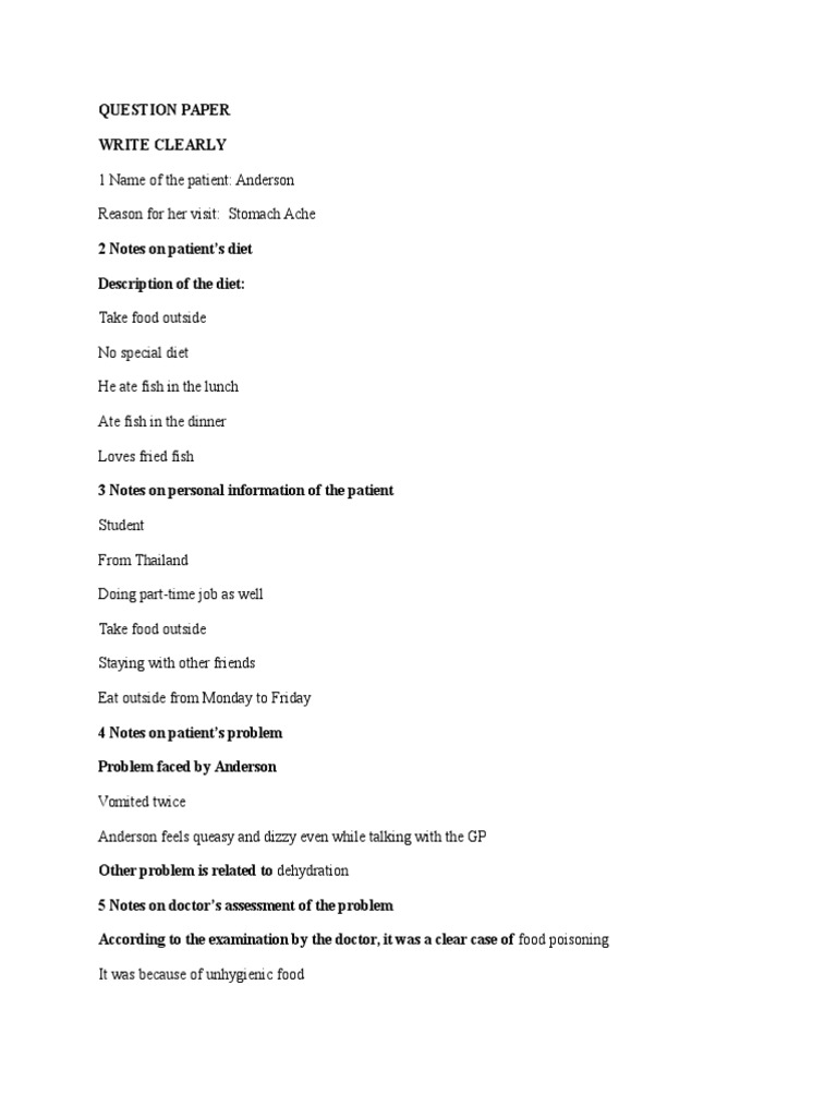 OET Test 3 Listening Answers Part a and B Palliative Care Health Sciences