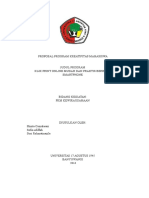 Proposal Program Kreatifitas Mahasiswa 