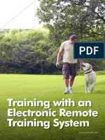 Training With an Electronic Remote Training System En