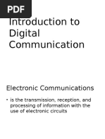 Introduction To Digital Communication