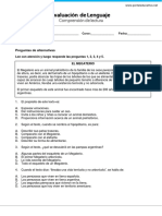 GP4 Prueba Comprension de Lectura PDF