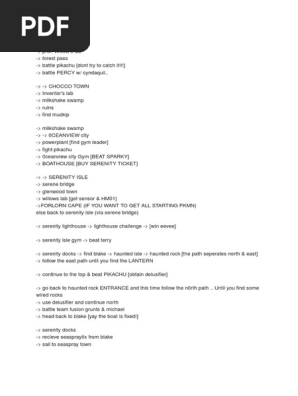 Pokemon Glazed Wlkthrgh Pdf Artificial Mythology Nintendo