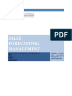 Sales Forecasting