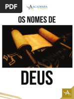 Os Nomes de Deus