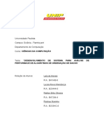 Aps Ciencia Da Computacao 3º Periodo 2013