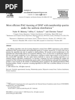 More Efficient PAC-learning of DNF With Membership Queries Under The Uniform Distribution