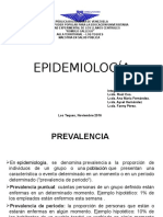 epidemiologia, presentacion
