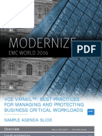 EMCWorld 2016 - VCE VxRail Overview