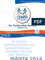 Ix Curso Internacional de Reumatología y Rehabilitación Del Pacifico