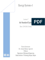 Air Standed Cycles Lec-7