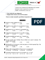 Subiect Si Barem Matematica EtapaN ClasaII 14-15 PDF
