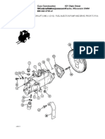 Fuel Injection Pump and Drive%2c Prior to p.i.n. Jjg0251722%2c 4-390 Engine