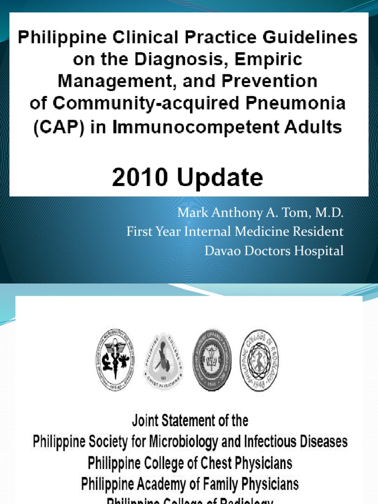 CAP Diagnosis & Management Guide | PDF | Pneumonia | Radiography