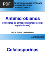FARMACOLOGIA - Cefalosporinas, carbapenens, monobactamicos, glicopeptídeos e polimixinas - FAMENE.pdf