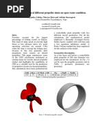 CFD Ducted Propeller Validation - Caldas