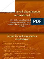 Joseph - Conrad - Phenomenon - Reconsidered - Nitra