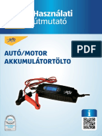 Hasznalati Utmutato - Autos Akkumulatortolto