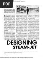 Designing Steam Jet Ejector