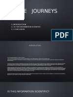 Space Journeys: 1.2 Is This Information Scientific 1.3 Conclusion