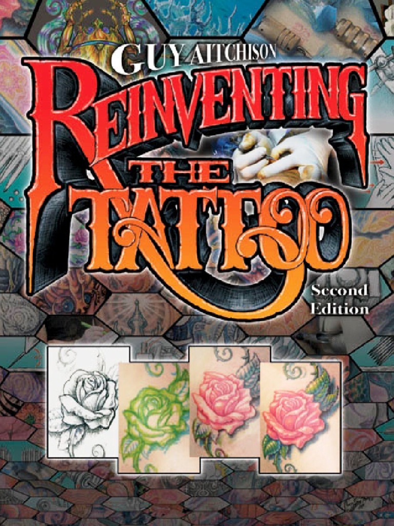 タトゥー講座 GUY AITCHISON tattoo book Guy Aitchison - Reinventing The Tattoo, 2nd Edition-Proton