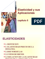 La Elasticidad y Su Aplicación