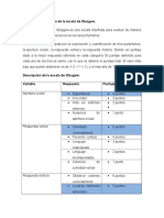 Escala Glasgow evaluar nivel consciencia