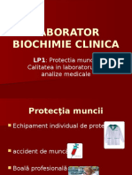 Laborator Biochimie Clinica 1