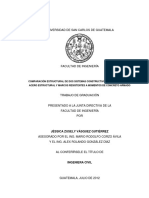 Comparación Estructural de Dos Sistemas Constructivos: Sistema Doble de Acero Estructural Y Marcos Resistentes A Momentos de Concreto Armado