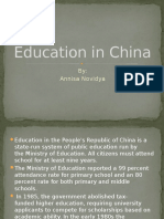 China's Education System Through History