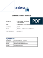 Especificaciones técnicas línea 220 kV y obras eléctricas