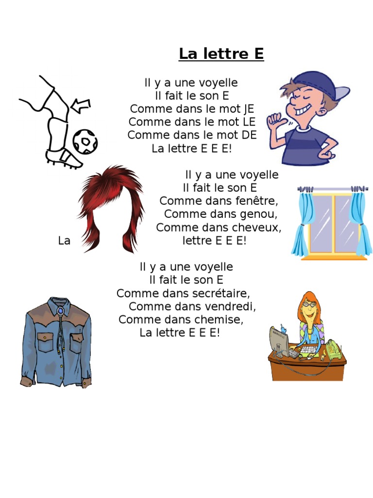Découvrons la lettre E ! | PDF
