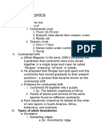 Plate Tectonics