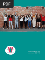 Women's Health West 2015-2016 Annual Report