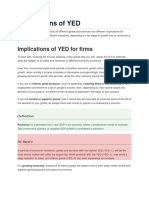 Applications of YED