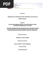 Plan de Intervencion Diplomado Bullying DeFrancisco Castillo Perez