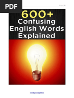 Download 600 Confusing English Words Explained by Thiep Vu SN331759892 doc pdf