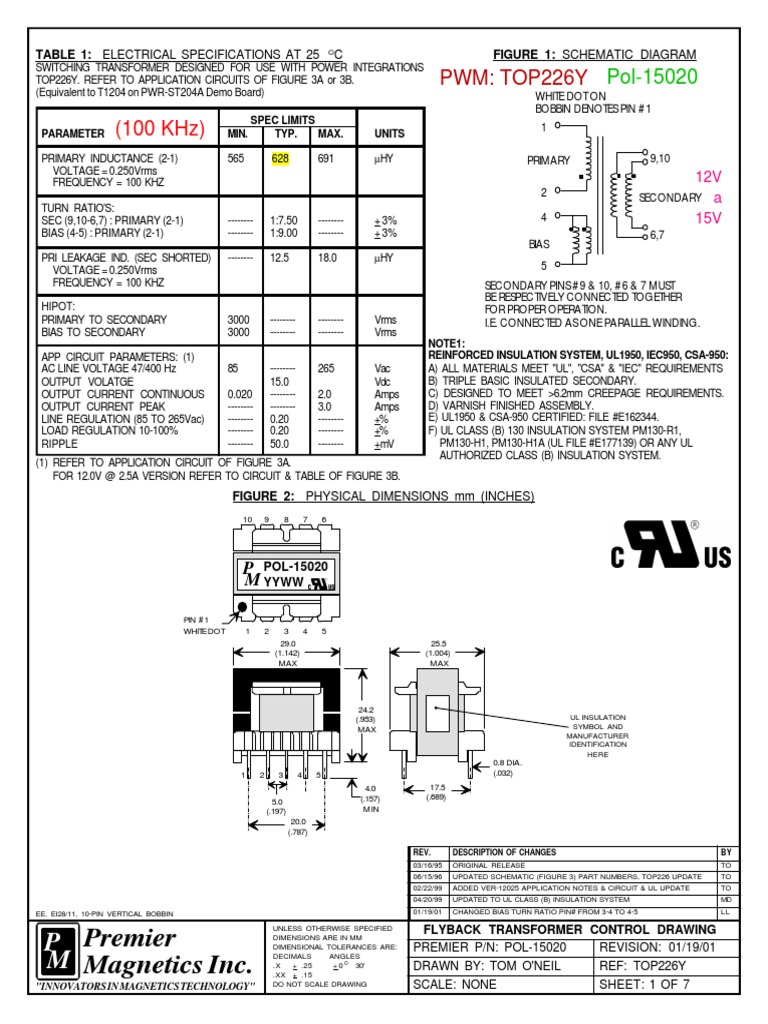 Transformer and Inductor Design Handbook Chapter 17 Transformer
