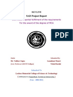SAD PRoject Report