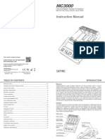 MC3000 Charger Manual (English V1.12)