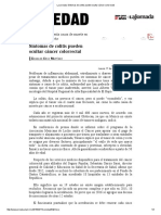 La Jornada - Síntomas de Colitis Pueden Ocultar Cáncer Colorrectal