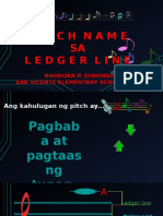 Ang Pitch Name Sa Ledger Line