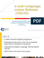 CALIS 2017 Info Session