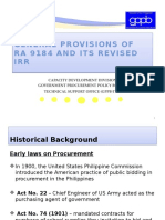 General Provisions of RA 9184 and Its IRR 2