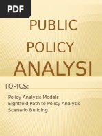 Download Public Policy Analysis Models by Harold Kinatagcan SN331768173 doc pdf