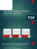 Konstitusi Negara Kesatuan Republik Indonesia