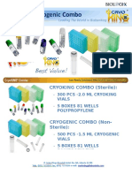 CRYOKING COMBO (Sterile) :: - 300 Pcs - 2.0 ML Cryoking - 5 Boxes 81 Wells